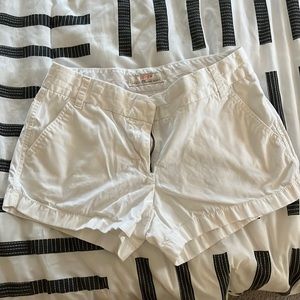 White j crew chino shorts
